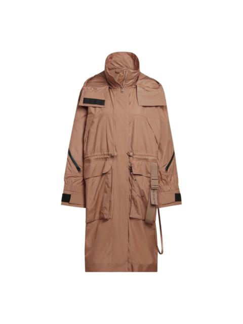 adidas (WMNS) adidas By Stella McCartney Transition Jacket 'Tan' HI6088