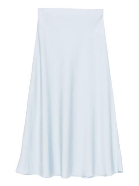 Allude blue midi skirt