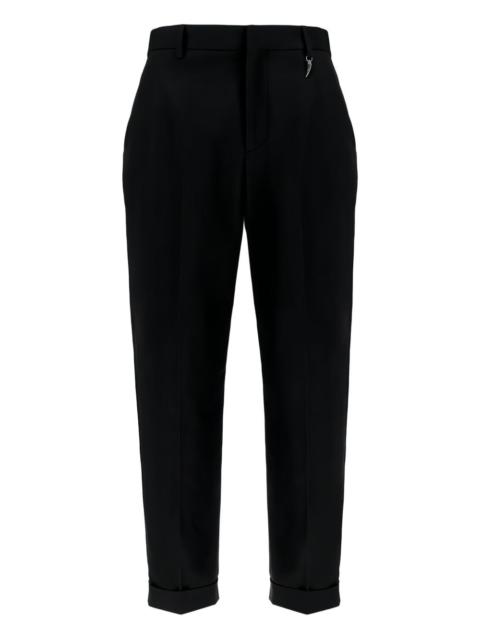 Roberto Cavalli cuffed cotton trousers