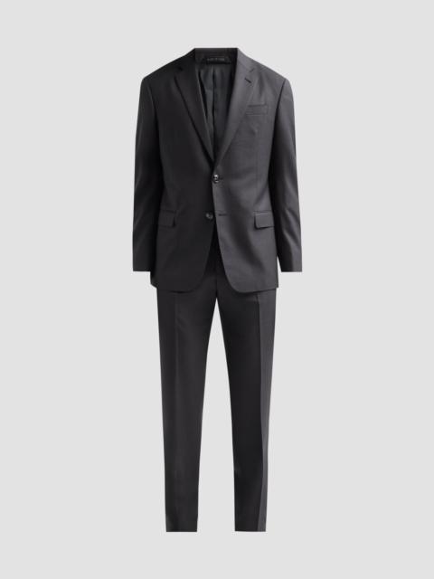 GIORGIO ARMANI Men's Zig-Zag Textured Wool Suit - Anthracite