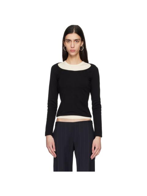 FLORE FLORE Black Longsleeve Fem T-shirt