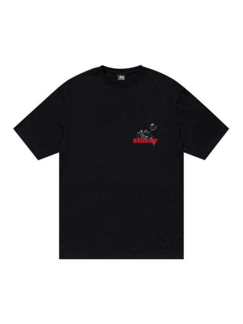 Stüssy Stussy Talking Heads Remain In Light Tee 'Black' | REVERSIBLE