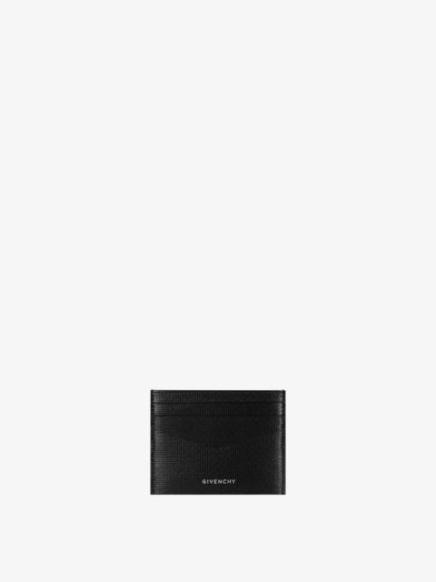 Givenchy CARD HOLDER IN 4G CLASSIC LEATHER