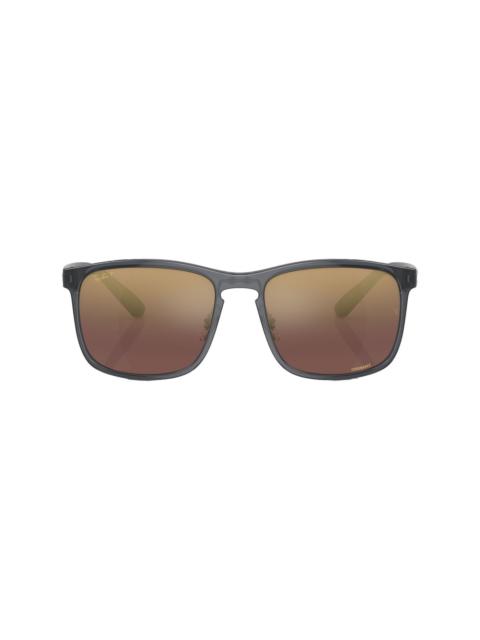 wayfarer-frame sunglasses