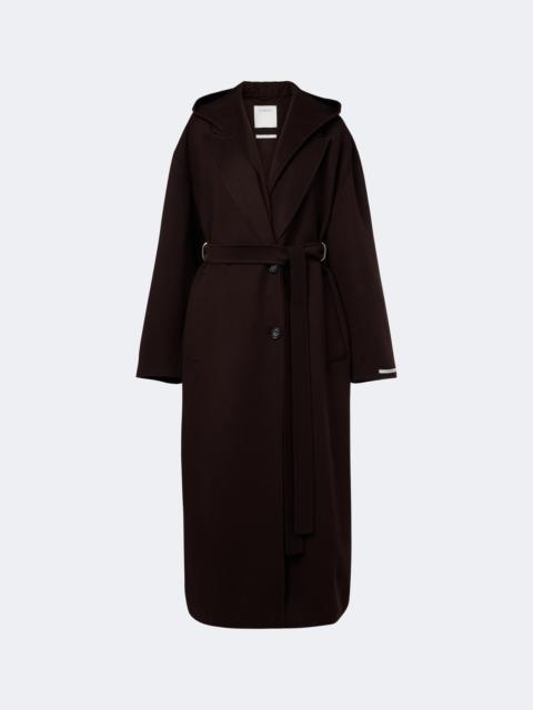 Sportmax Belted virgin wool coat