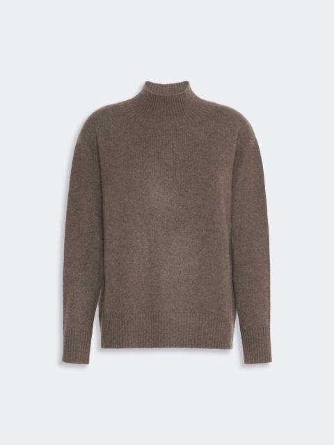 WEEKEND Max Mara ELEGIA Cashmere turtleneck sweater - MARRON GLACE'