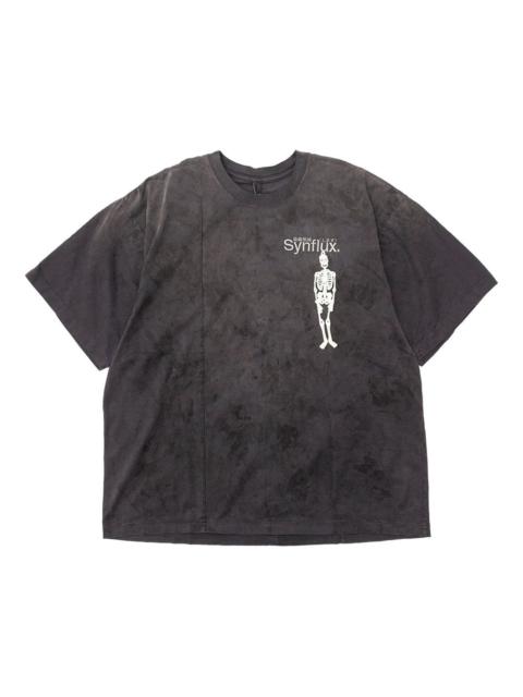 doublet skeleton-print tie-dye t-shirt