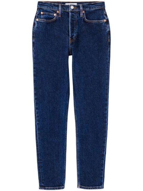 RE/DONE 90s high-rise cropped jeans