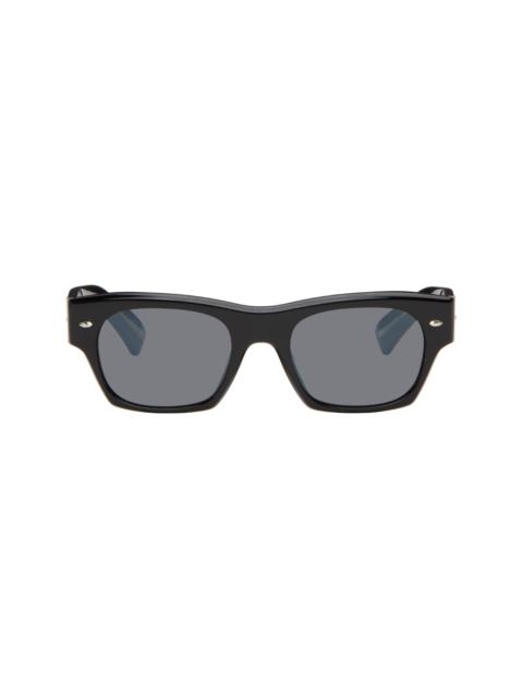 Oliver Peoples Black Kasdan 18K Sunglasses