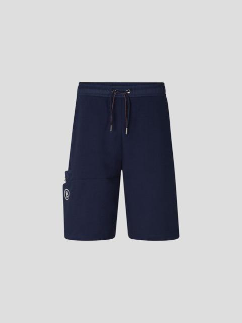 BOGNER Linos Sweat shorts in Navy blue