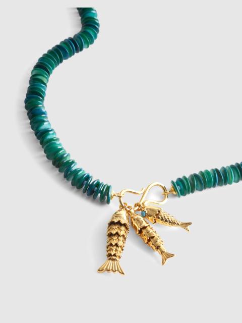 Madewell Madewell x Shopbop Beaded Fish Statement Necklace