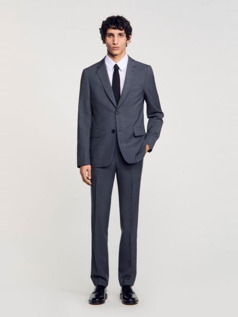 WOOL SUIT JACKET
