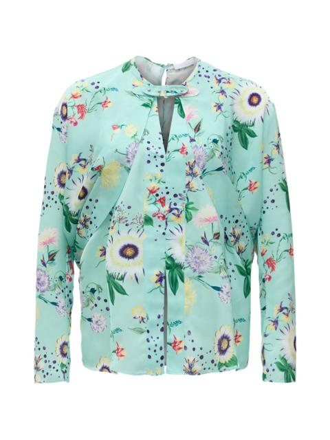 rabanne floral blouse