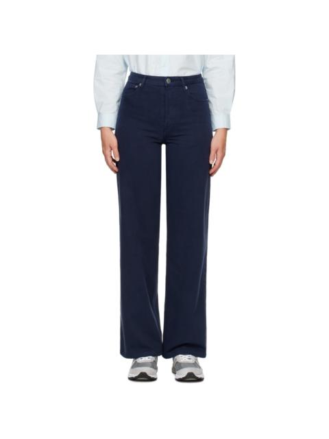A.P.C. Navy Elisabeth Jeans