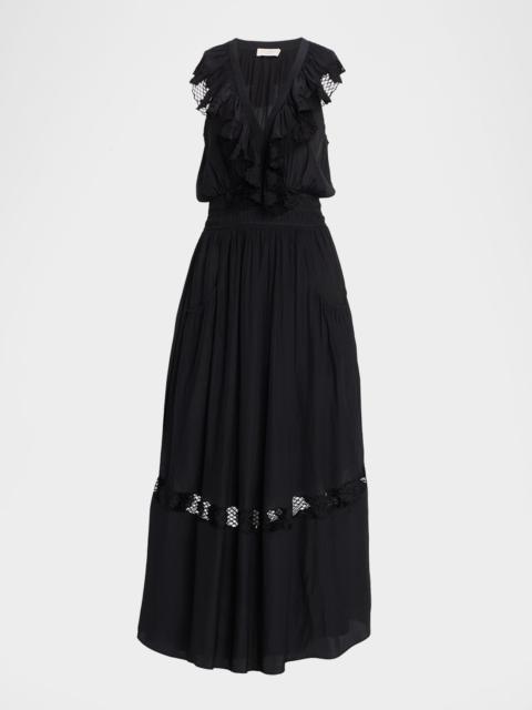 RAMY BROOK Laila V-Neck Maxi Dress