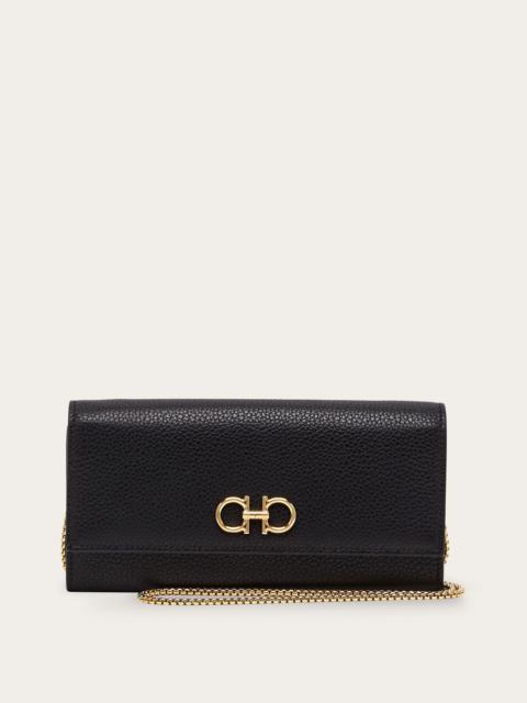 Gancini wallet with chain