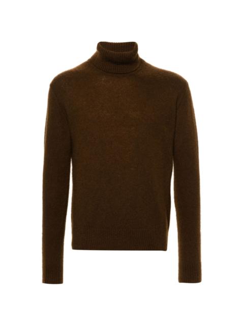 roll-neck sweatshirt