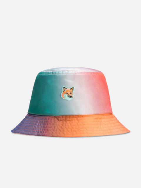 Maison Kitsuné VIBRANT FOX HEAD BUCKET HAT