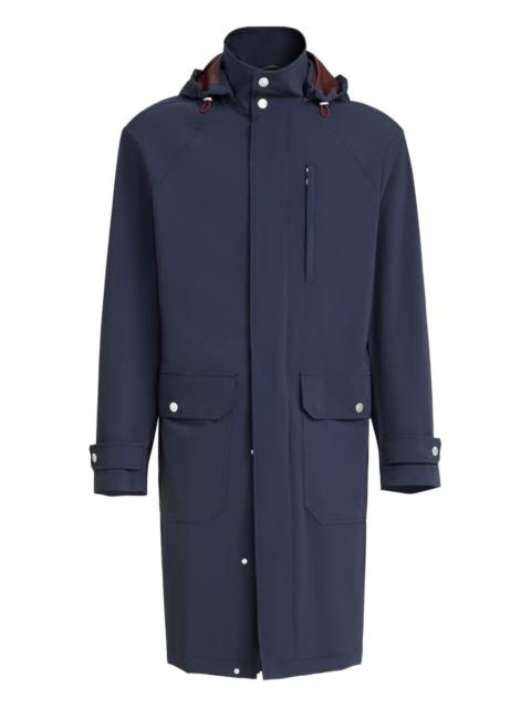 Brunello Cucinelli detachable-hood parka coat