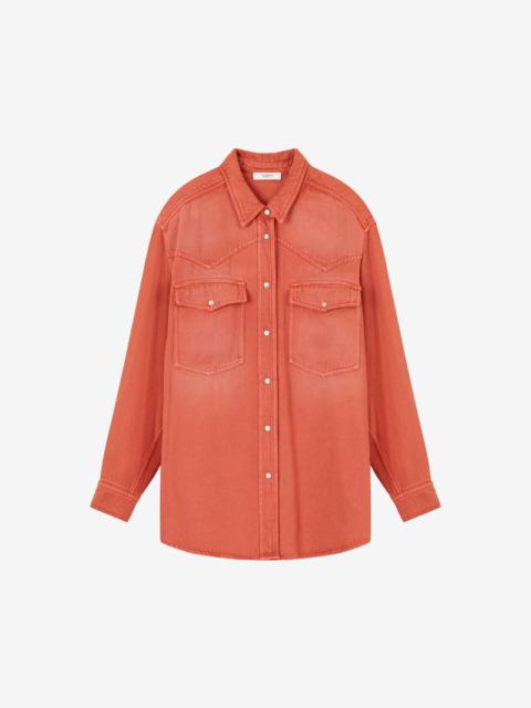 TANIAMI FLUID DENIM SHIRT