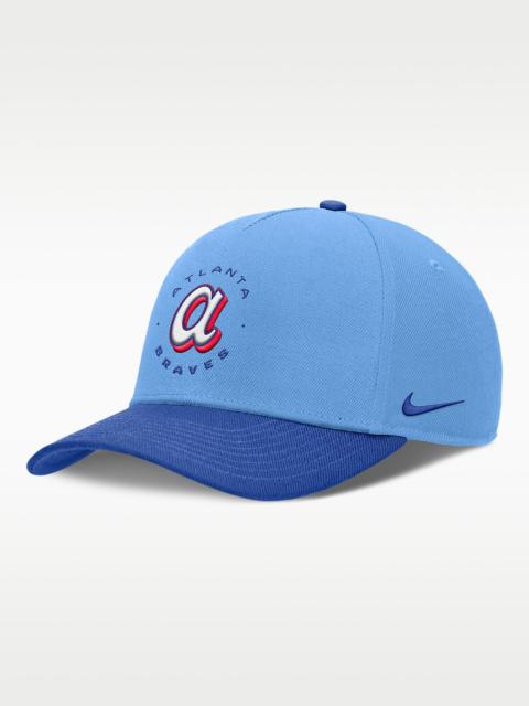 Nike Atlanta Braves City Connect Rise Men's Nike Dri-FIT MLB A-Frame Adjustable Hat