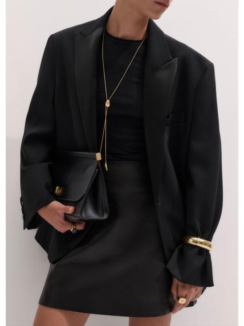 ME+EM Luxe A-Line Mini Skirt