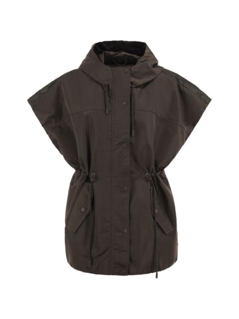 WEEKEND Max Mara Water-repellent twill padded gilet