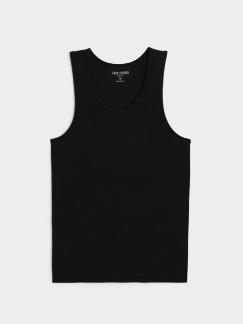 TODD SNYDER Slim Ribbed Tank
