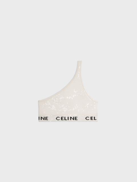 CELINE Celine embroidered viscose bra