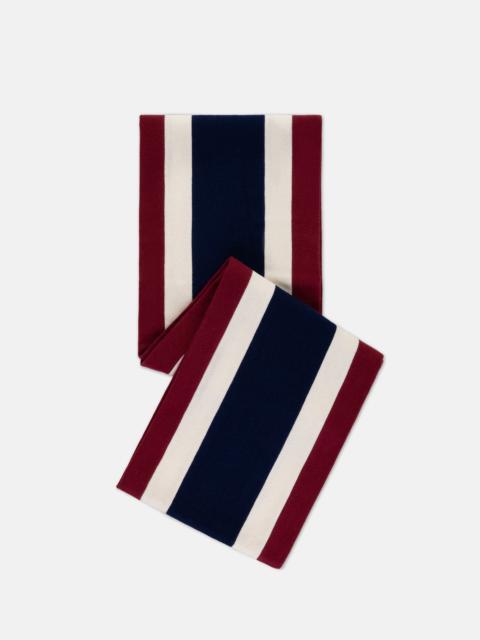 J. PRESS MADE-IN-ENGLAND TIMOTHY DWIGHT COLLEGE SCHOOLBOY MUFFLER