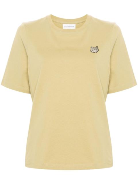 Fox-motif cotton T-shirt