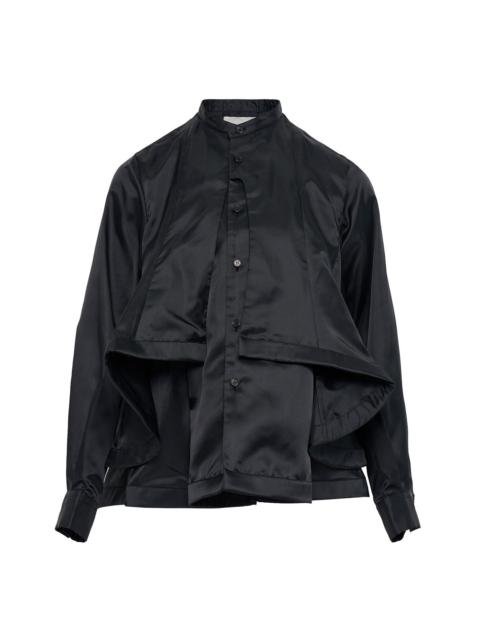 Noir Kei Ninomiya Polyester Twill Top