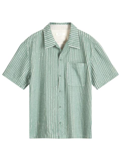 Craig Green Craig Green Hand-Frayed Stripe Vacation Shirt