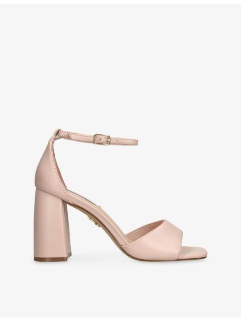 STEVE MADDEN Missty 017 Leather Heeled Sandals