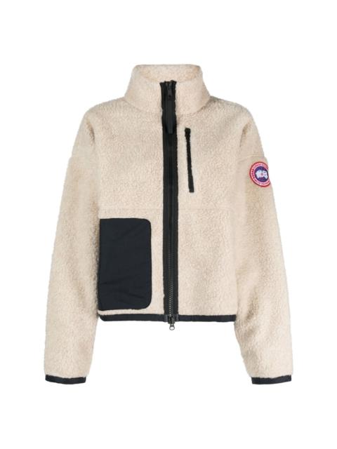 Canada Goose faux-fur high-neck jacket