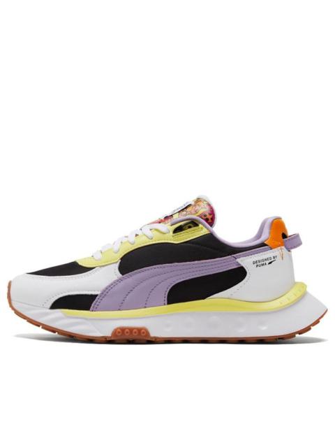 PUMA 사이트맵 Romero Britto x 야생 라이더 'White Limelight Gum'381097-01