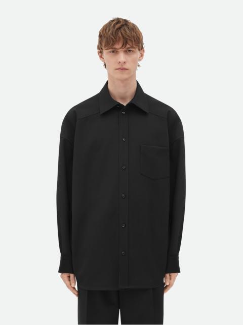 Bottega Veneta Wool Twill Shirt