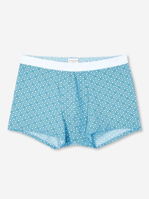 Men's Hipster Geometric Pima 3 Blue