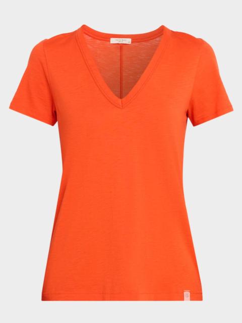rag & bone The Slub Vee T-Shirt