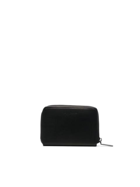 Yohji Yamamoto twist-lock detail wallet