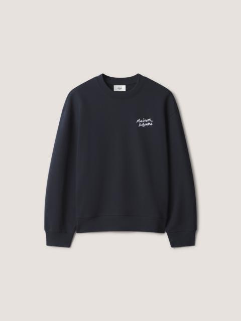 Maison Kitsuné MAISON KITSUNE HANDWRITING COMFORT SWEATSHIRT