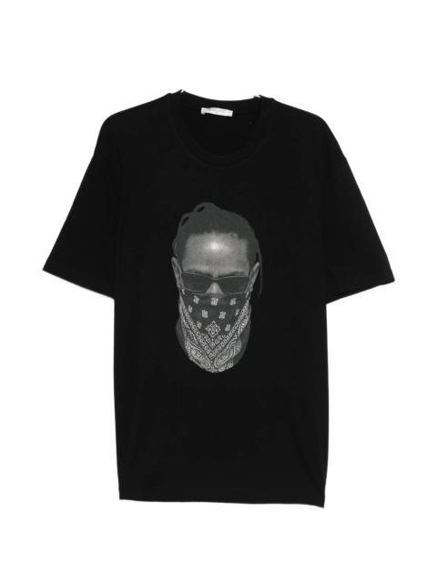 ih nom uh nit Ih Nom Uh Nit Mask-print T-shirt