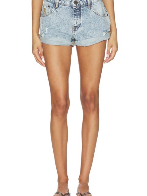 ONE TEASPOON Bandits Low Waist Denim Shorts