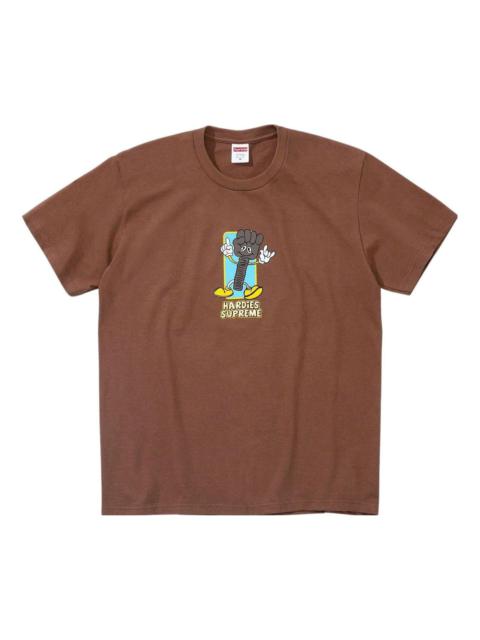 Supreme Supreme x Hardies Bolt T-Shirt 'Brown' SUP-SS23-267