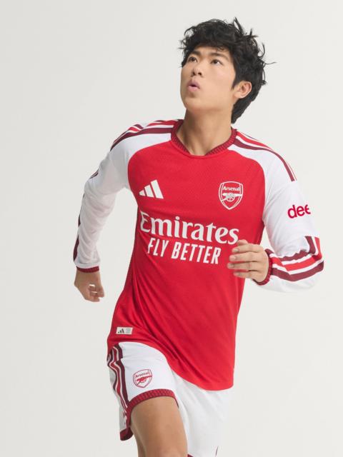 adidas Arsenal FC 26/27 Home Authentic Long Sleeve Jersey