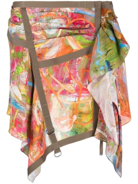 Diesel O-Diantha-Print mini dress