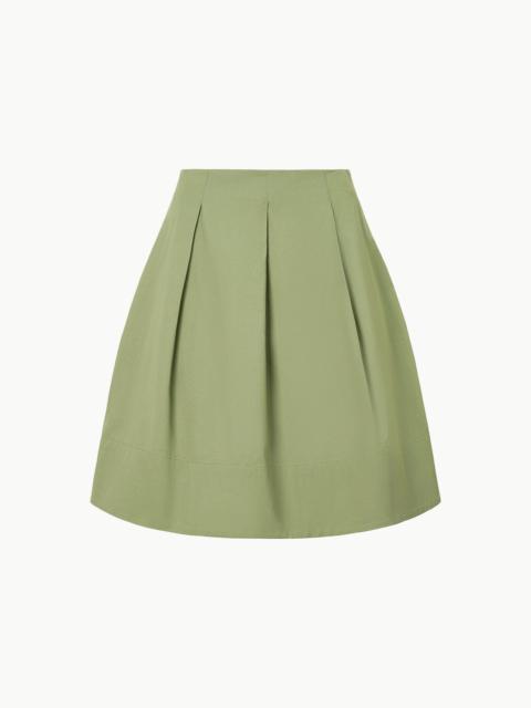 STAUD LONDON SKIRT MOSS