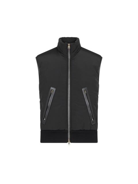 TOM FORD LIGHT NYLON FRONT MERINO VEST
