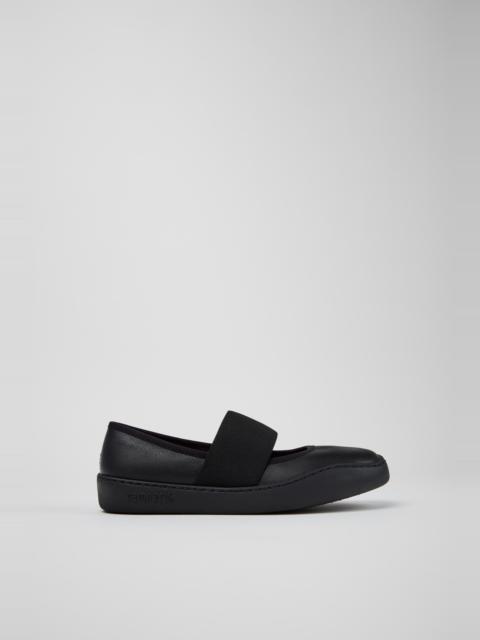 CAMPERLAB Black Leather Ballerinas for Women.