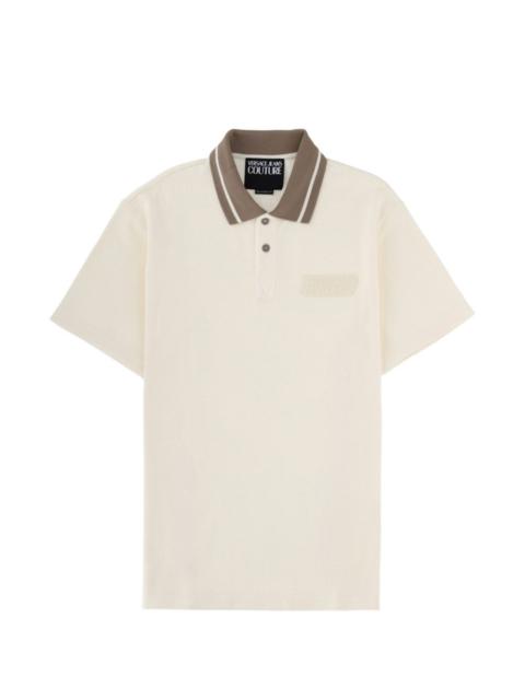 VERSACE JEANS COUTURE button-up polo shirt